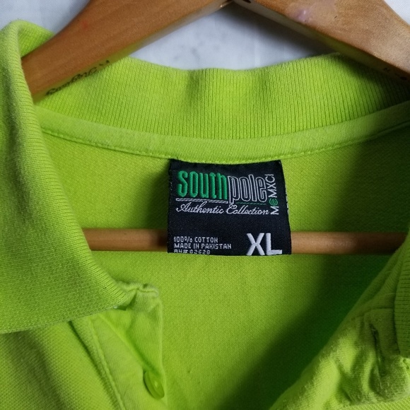 Neon Green Polo - Picture 2 of 5